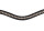 Browband Wiesbaden PATENT black/silver Steine COB